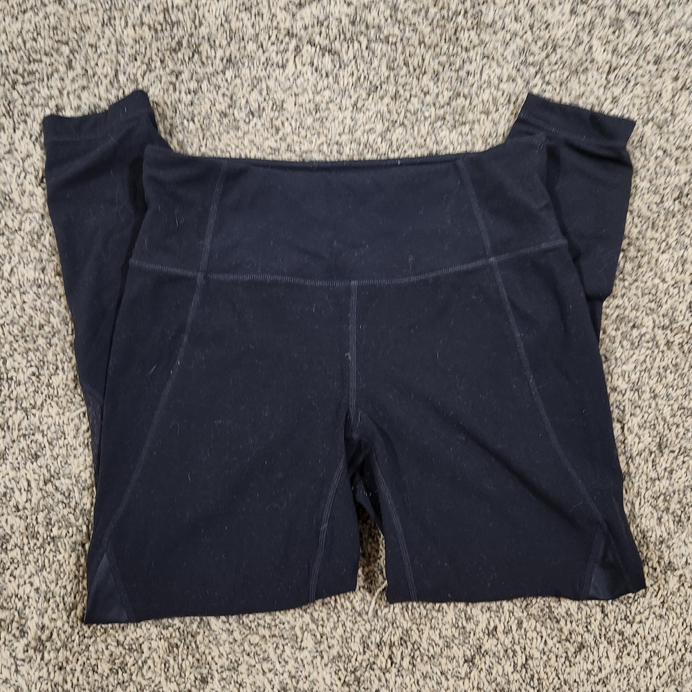 Athleta Mesh Inset Leggings - Picture 1 of 7
